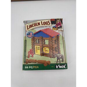 Vintage Lincoln Logs Wranglers Ranch 86pc Retro Kid Ages 3+ Novelty Nostalgia